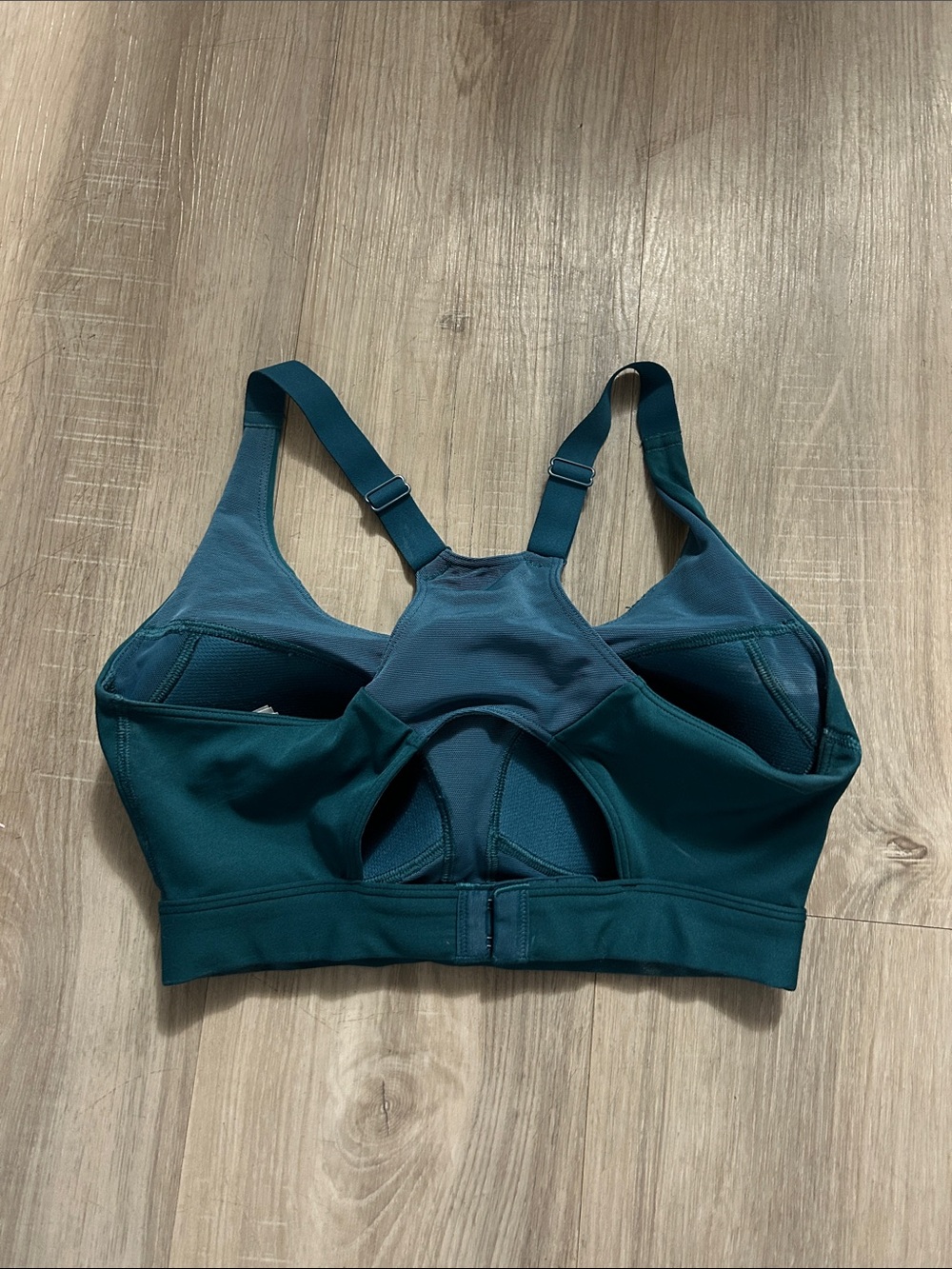 Gymshark Teal Racerback Support Sports Bra - Picture 2 of 2